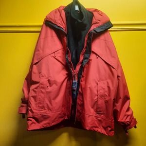 NWT Result StormDri performance outerwear 3 in 1  jacket Red R068X XL